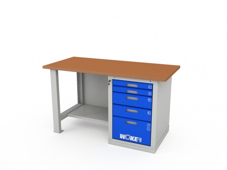 Верстак однотумбовый WOKER PRO 1005.1500 купить в Владимире