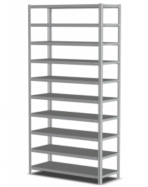 Стеллаж MS Strong 2350х1500х500 10 полок Стеллаж MS Strong 2350х1500х500 10 полок