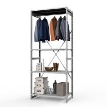 Стеллаж металлический ТСУ Универсал, 2500х1060х600 мм.Штанги: 1шт. Полки: металл усил. 4 шт.