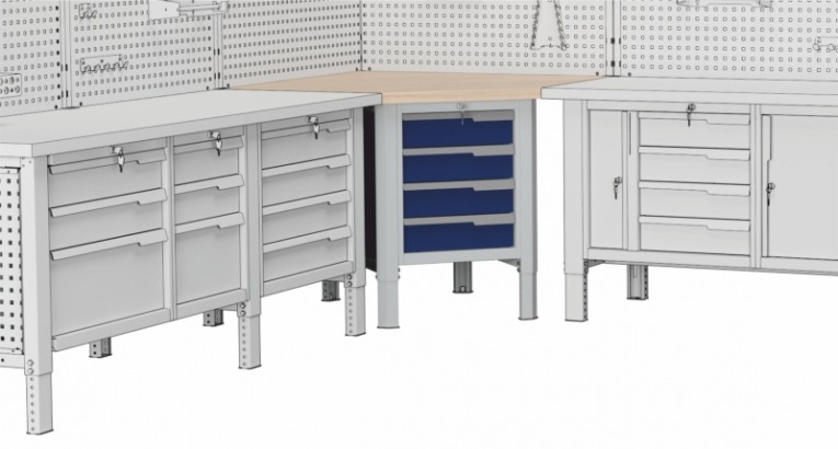 Угловой верстак CU Constructor купить в Владимире