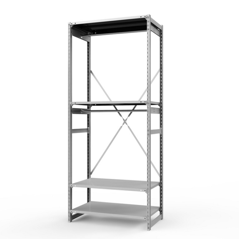 Стеллаж металлический ТСУ Универсал, 2500х1060х600 мм.Штанги: 2шт. Полки: металл 4 шт. купить в Владимире Стеллаж металлический ТСУ Универсал, 2500х1060х600 мм.Штанги: 2шт. Полки: металл 4 шт. купить в Владимире