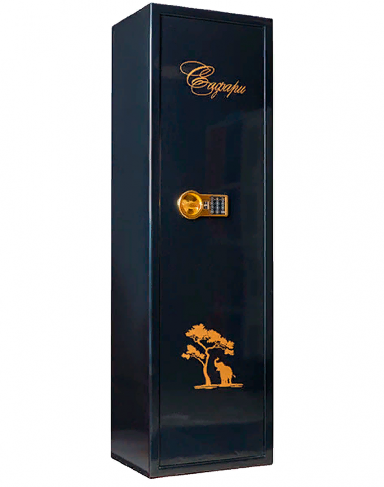 Оружейный сейф Сафари EL GOLD (черный) купить в Владимире Оружейный сейф Сафари EL GOLD (черный) купить в Владимире