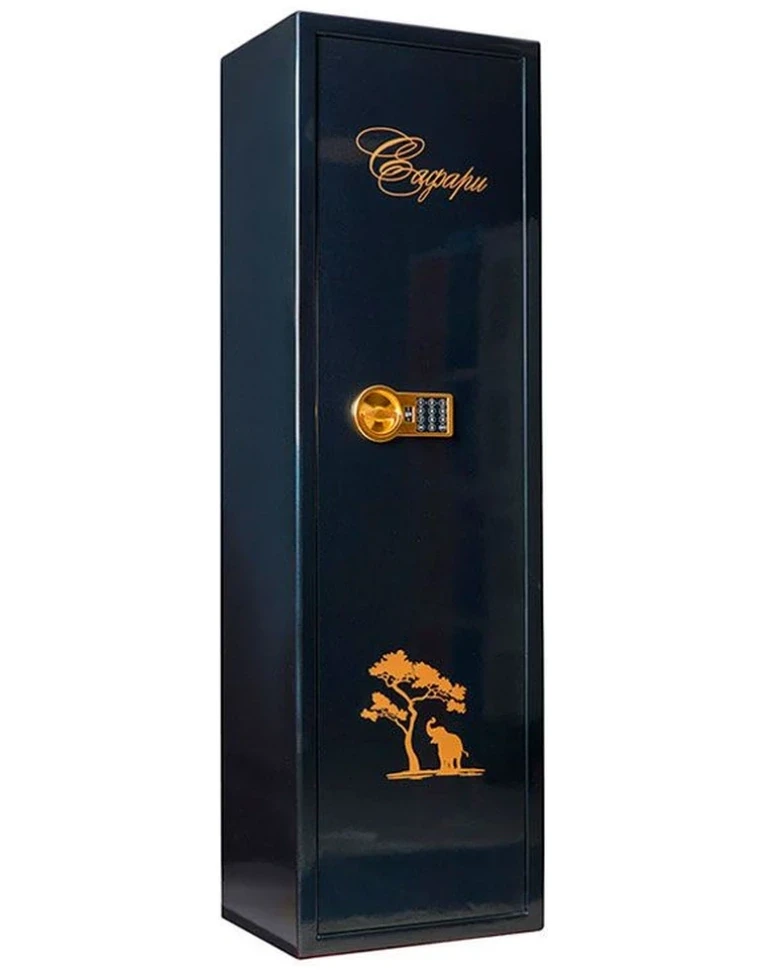 Оружейный сейф Сафари EL GOLD (черный), основное фото Оружейный сейф Сафари EL GOLD (черный), основное фото