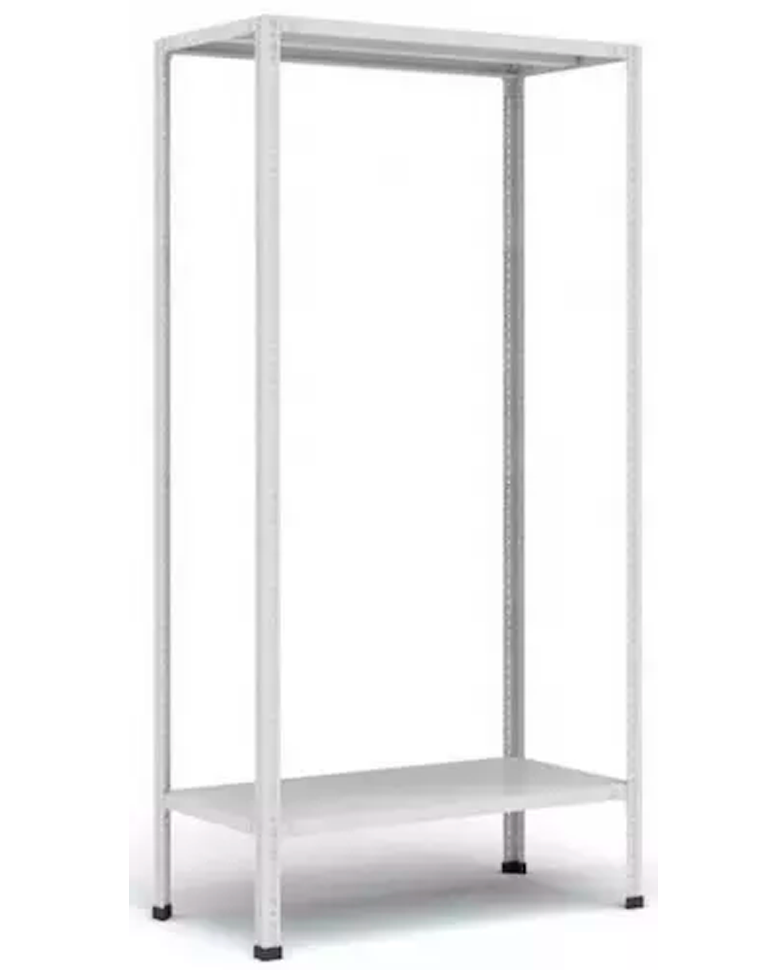 Стеллаж металлический Титан МС-500 1000х1000х300 2 полки купить в Владимире Стеллаж металлический Титан МС-500 1000х1000х300 2 полки купить в Владимире